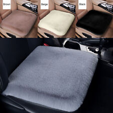 1/2x Car Seat Cover Front Rear Cushion Soft Plush Pad Protector Mat Universal