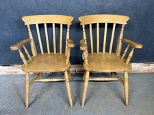Pair Carver Dining Chairs