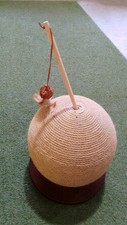Rosewood Catwalk Collection Parsley Jute Rope Post With Catnip Inside & Teaser 