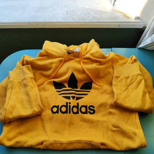 Adidas womens hoodie mustard - womens,
