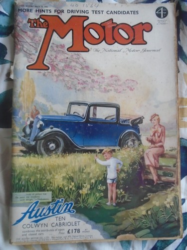 Motor mar 1935 crossley - motor, 26