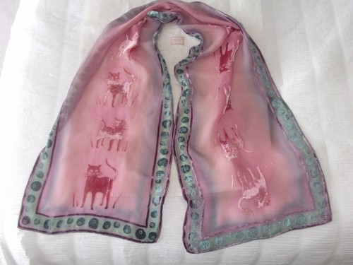 Anna falcke scarf devore - falcke,