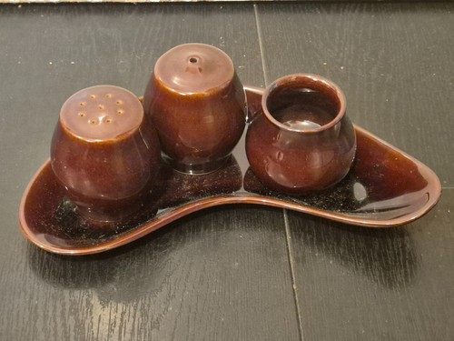Denby stoneware cruet set - denby,