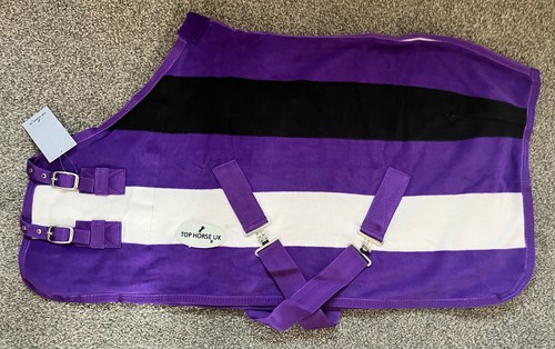 Purple newmarket fleece - purple, rugs