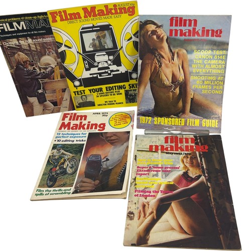 Film making magazine lot - film,