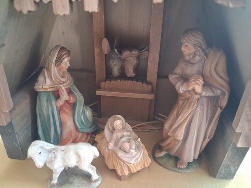 Vintage anri toriart nativity - anri,
