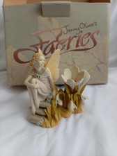Vintage 90s jenny Oliver's Faeries - Spring Faeries (Boxed) Fairy Figure 