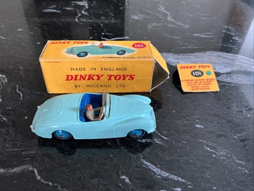 Dinky toys sunbeam - toys, alpine