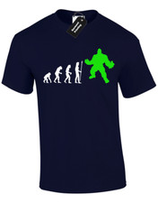 EVOLUTION OF HULK MENS T SHIRT
