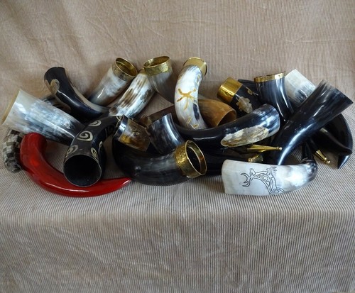 Viking drinking horns - viking,
