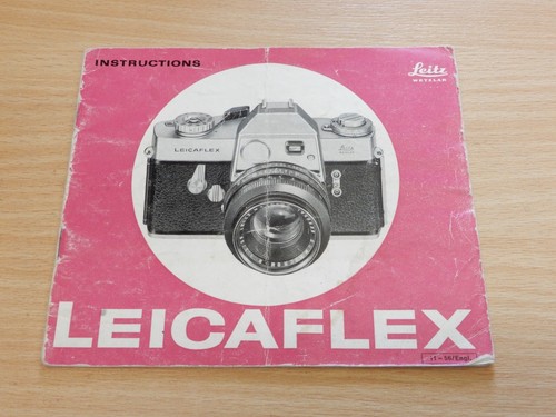 Leicaflex camera instruction - leicaflex,