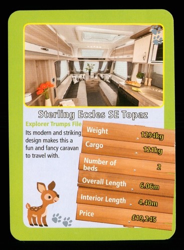 Info card caravan - x,