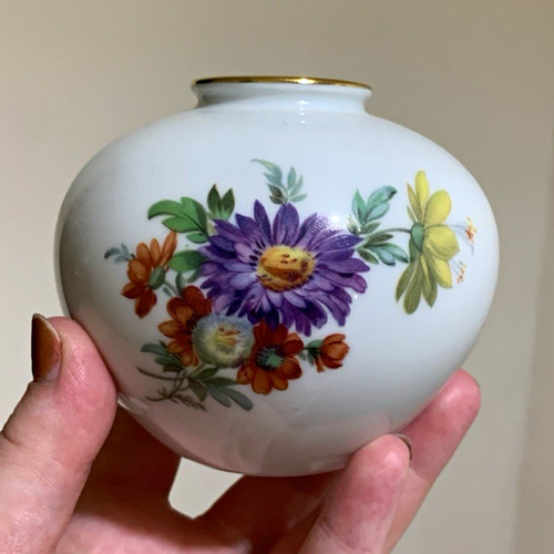 Fürstenberg floral porcelain - fürstenberg,