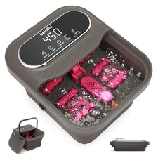 Beinilai Collapsible Foot Spa and Massager with Heater and Temperature Control