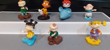 Rugrats - Collection Of Toy Figures From Mcdonalds Happy Meals
