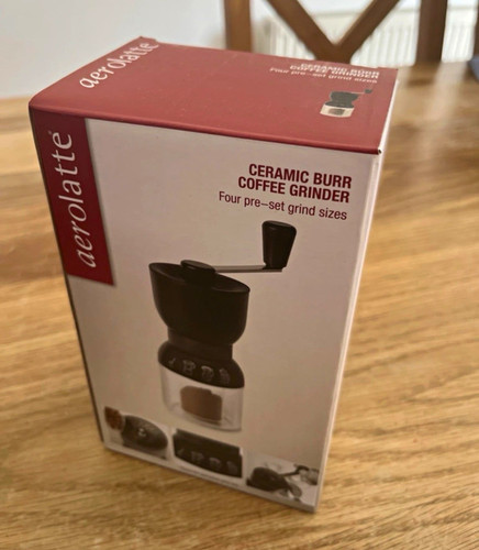 Aerolatte ceramic burr manual - aerolatte,