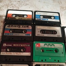  Assorted blank Cassette Tapes (13)
