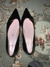 Ladies Black Leather Shoes