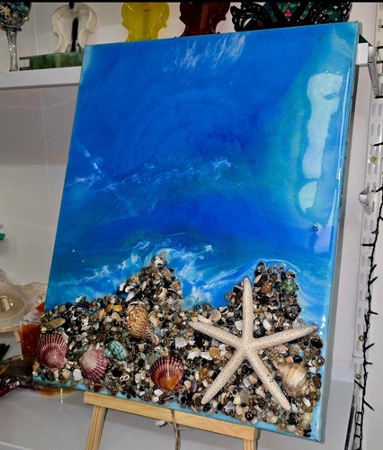 Large handmade epoxy resin - large,