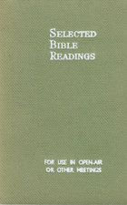 The Salvation Army  Selected Bible Readings for Open Airs & Other Meetings