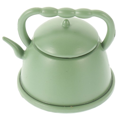 Cute tea kettle miniature - tea,
