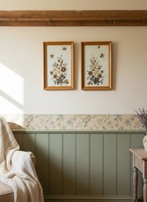 2 Matching Vintage Framed