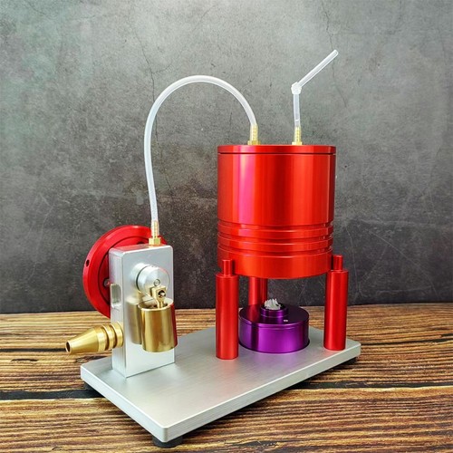 Mini steam engine - steam, model