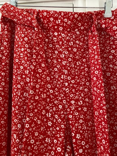 Ladies red floral - red,