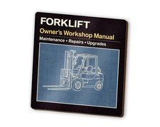 1 x Forklift MDF Magnet - Farm
