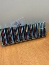 BRITOOL HALLMARK 3/8 DRIVE DEEP METRIC SOCKET SET 10mm - 19mm  6 POINT HEX