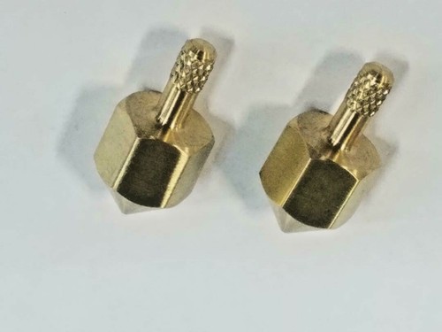 Two metal spinning tops - tops, *