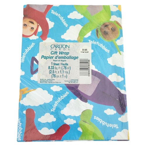 Vintage teletubbies wrapping - teletubbies,