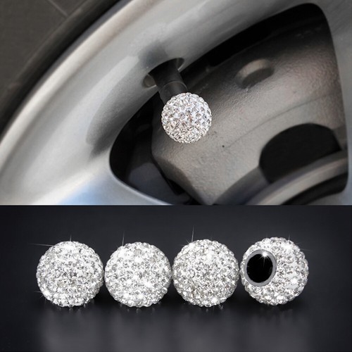 Rhinestone car wheel tire - 4x,