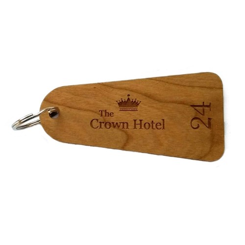 Cherry wooden engraved