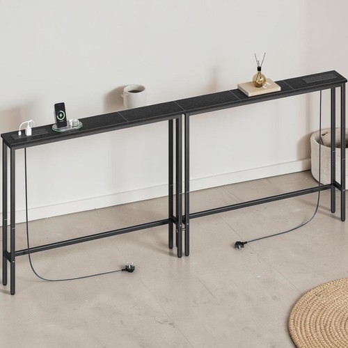 Console table narrow 200cm - console,