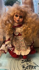 Ooak handpainted porcelain - ooak,