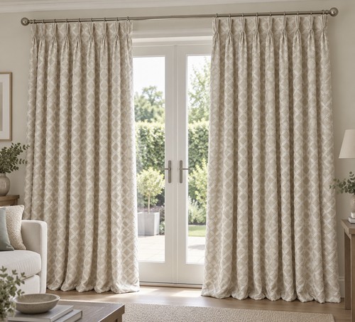 Mtm curtains pinch - pinch, cream