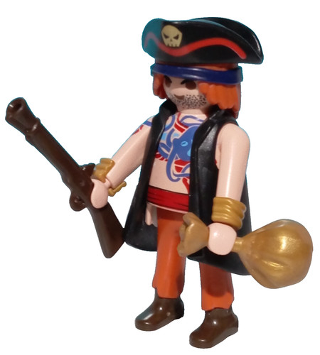 Playmobil tattooed pirate ship - playmobil,