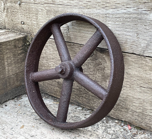 Vintage large industrial - large, cast