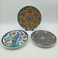 3x Vintage Signed Hand-Painted
