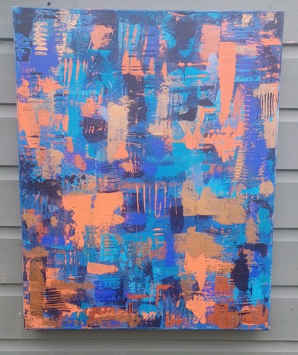 Original abstract painting art - painting,