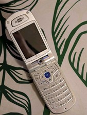 LG U8310 Silver (Three) Vintage Mobile Flip Dumb Phone