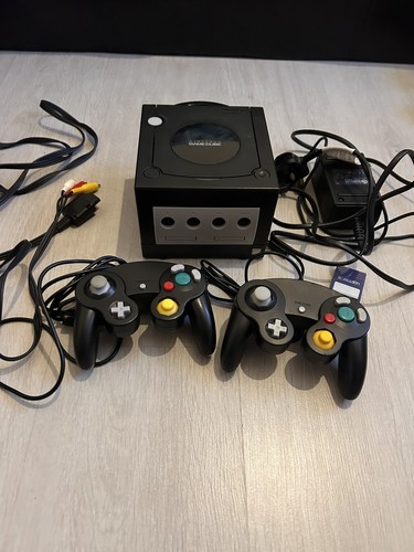 Nintendo black gamecube - black,
