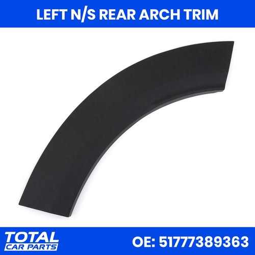 Rear left arch fender - rear,