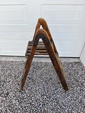 Wooden Small Folding Ladder