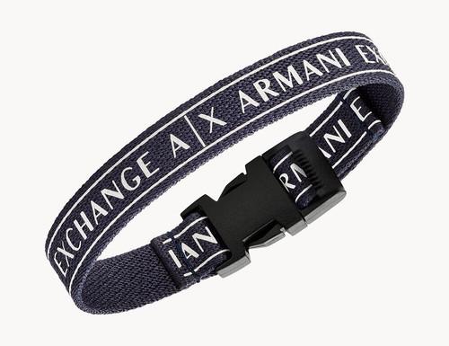 Armani exchange bracelet - armani, navy