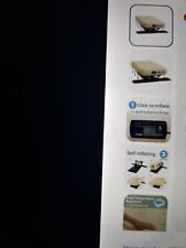 EZ inflatable bed complete with wheeled case