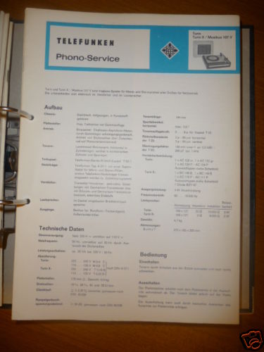Service manual telefunken - service,