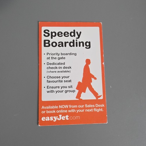Easyjet speedy boarding info - easyjet,