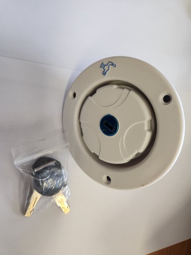 Locking water filler cap - water,